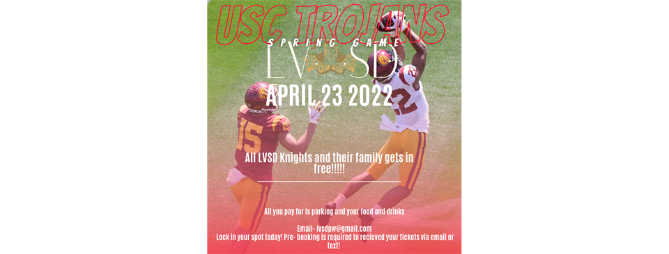 USC Spring Game April 23rd